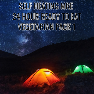 SELF HEATING 24 Hour Ready to Eat Pack 1 VEGETARIAN